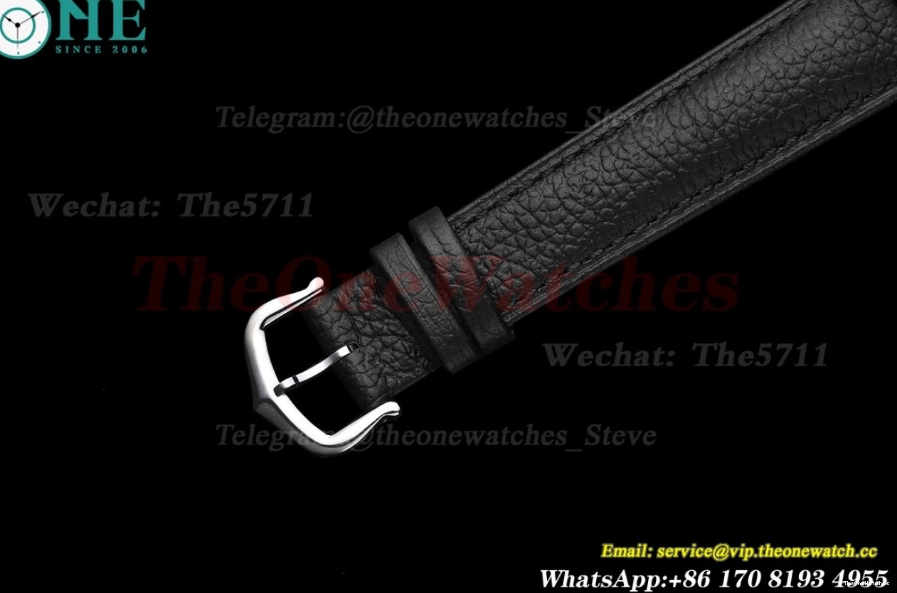 On dial Tank Quartz K11F White Must Strap Black Small 0430